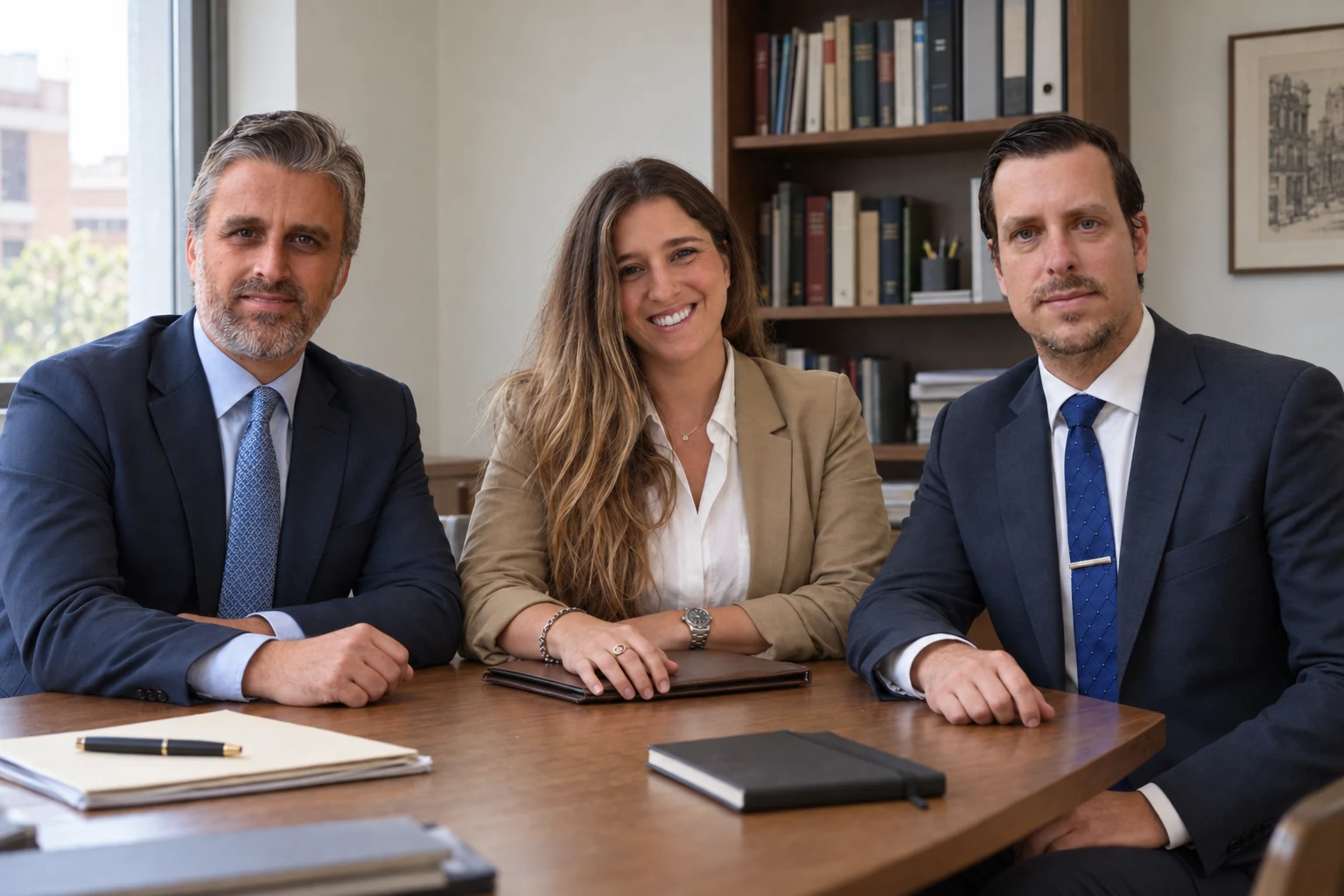 Alfonso, Belén y Juan José, socios de Le Ruck Legal